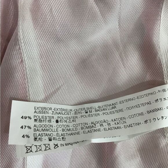 Zara Pink Single Button Blazer Size XS - Picture 7 of 10